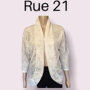 NWOT Rue 21 Bolero - Size Medium